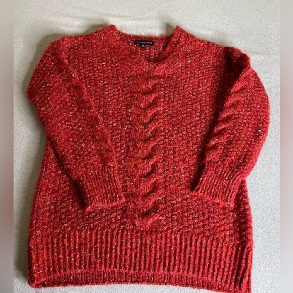 Adrienne Vittadini V-Neck Sweater Size M women’s